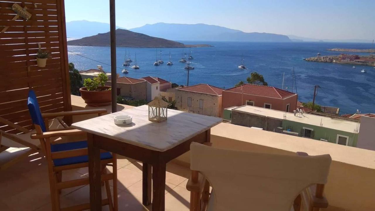 Marina Castellana Studios Chalki Town Exterior foto