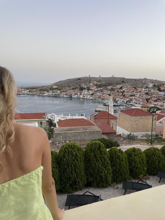 Marina Castellana Studios Chalki Town Exterior foto