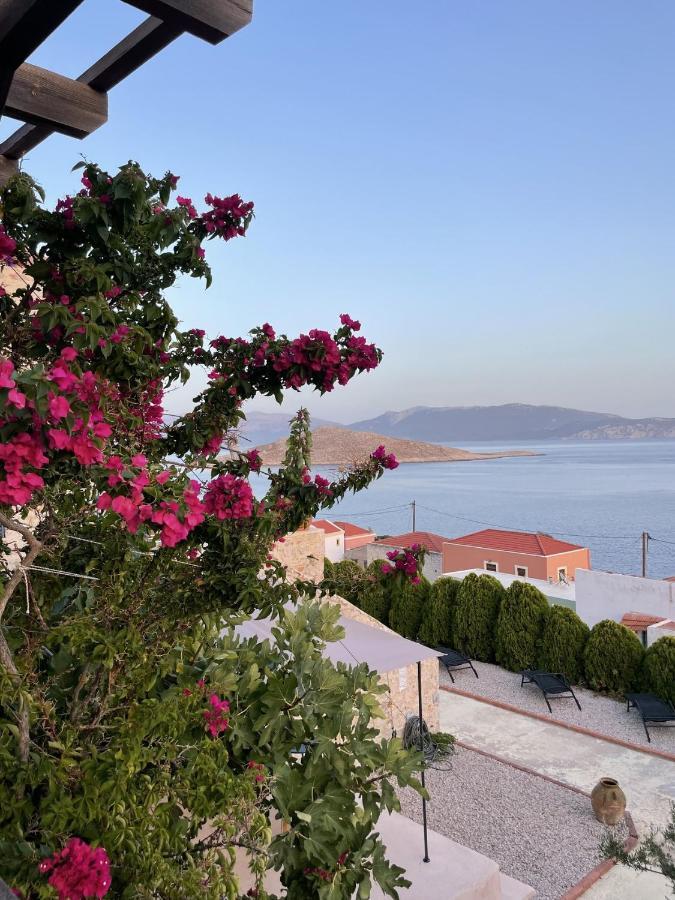 Marina Castellana Studios Chalki Town Exterior foto